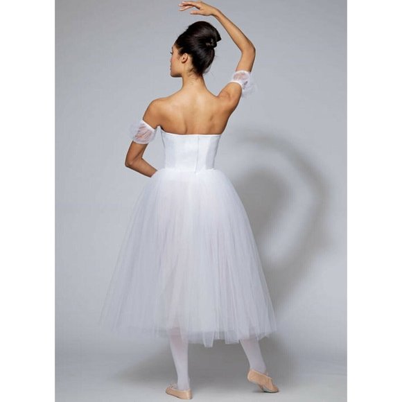 McCalls M7615 Misses Ballet Costume with Tutu Sewing Pattern New Size 14 to 22 - Picture 9 of 11